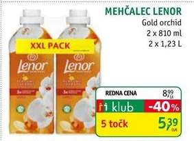 MEHČALEC LENOR Gold orchid