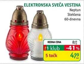 ELEKTRONSKA SVEČA VESTINA