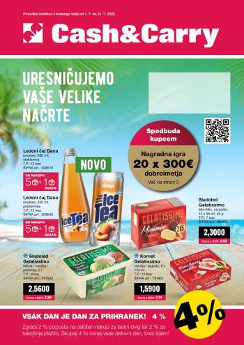 Mercator Cash & Carry katalog - 1.7.2025 - 31.7.2025.