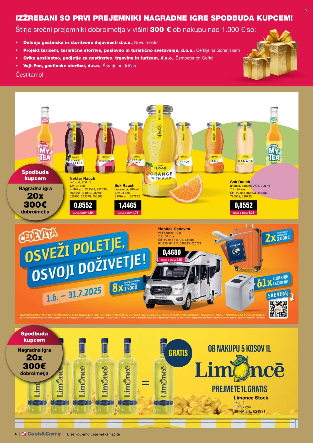 Mercator Cash & Carry katalog - 1.7.2025 - 31.7.2025. Stran 4