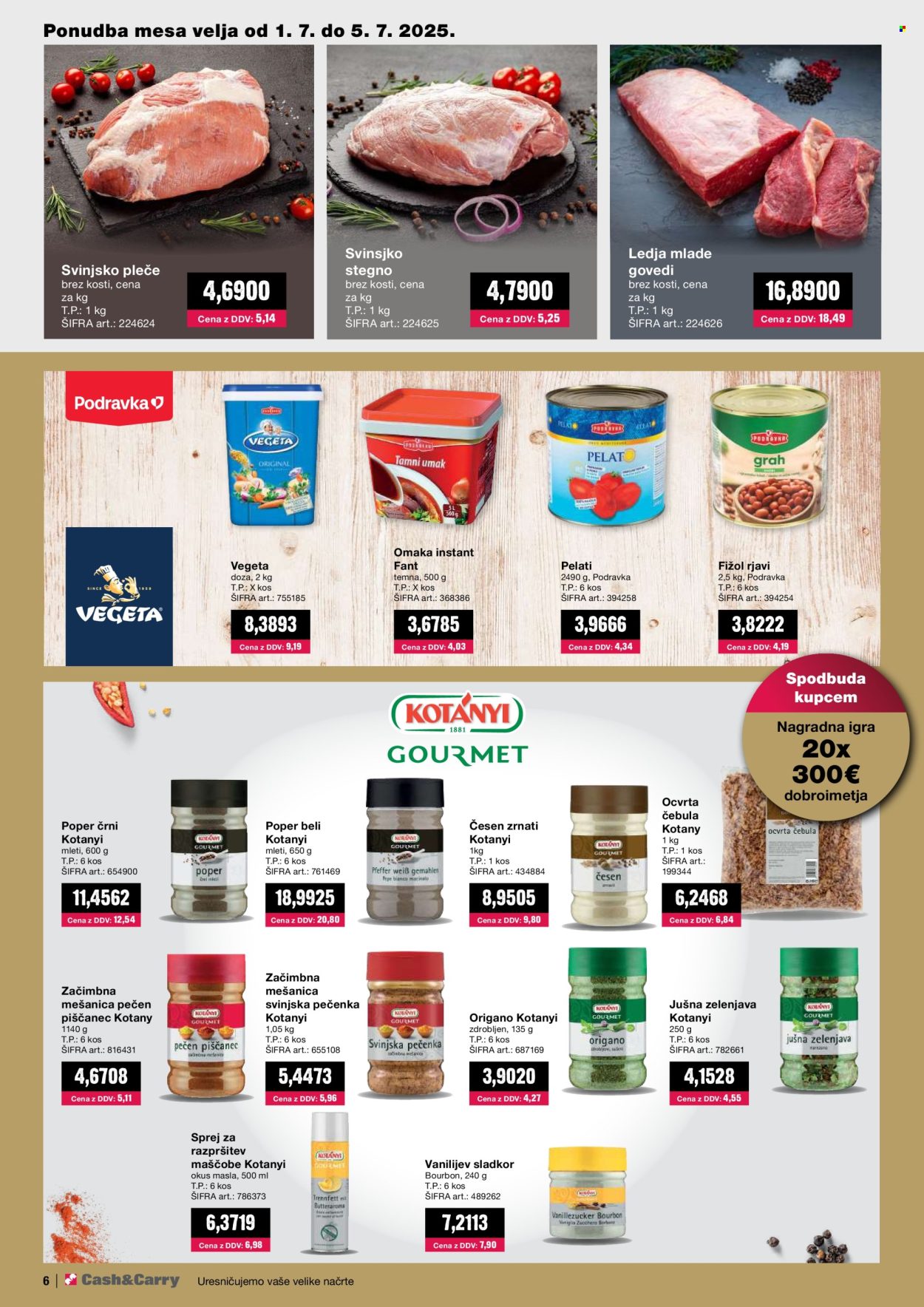 Mercator Cash & Carry katalog - 1.7.2025 - 31.7.2025. Stran 6