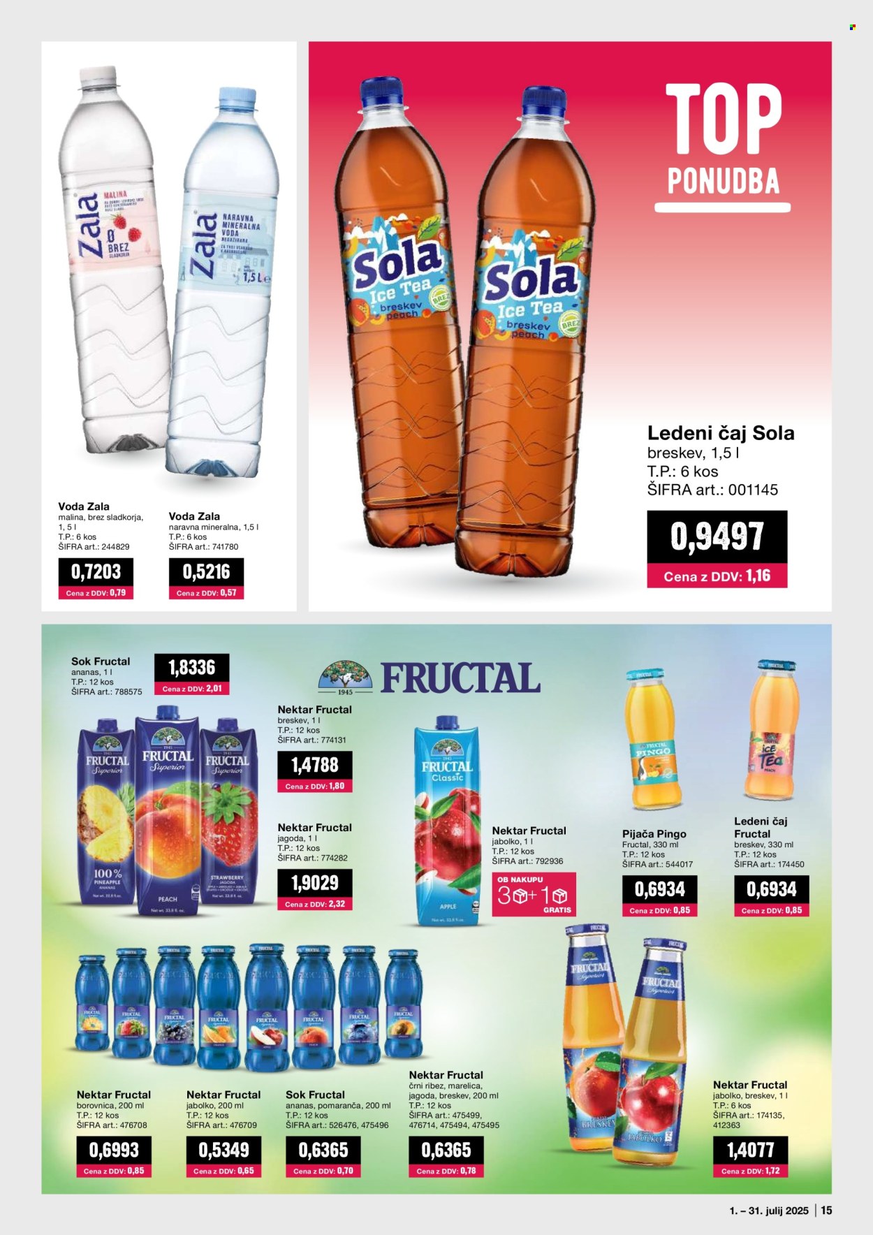 Mercator Cash & Carry katalog - 1.7.2025 - 31.7.2025. Stran 15