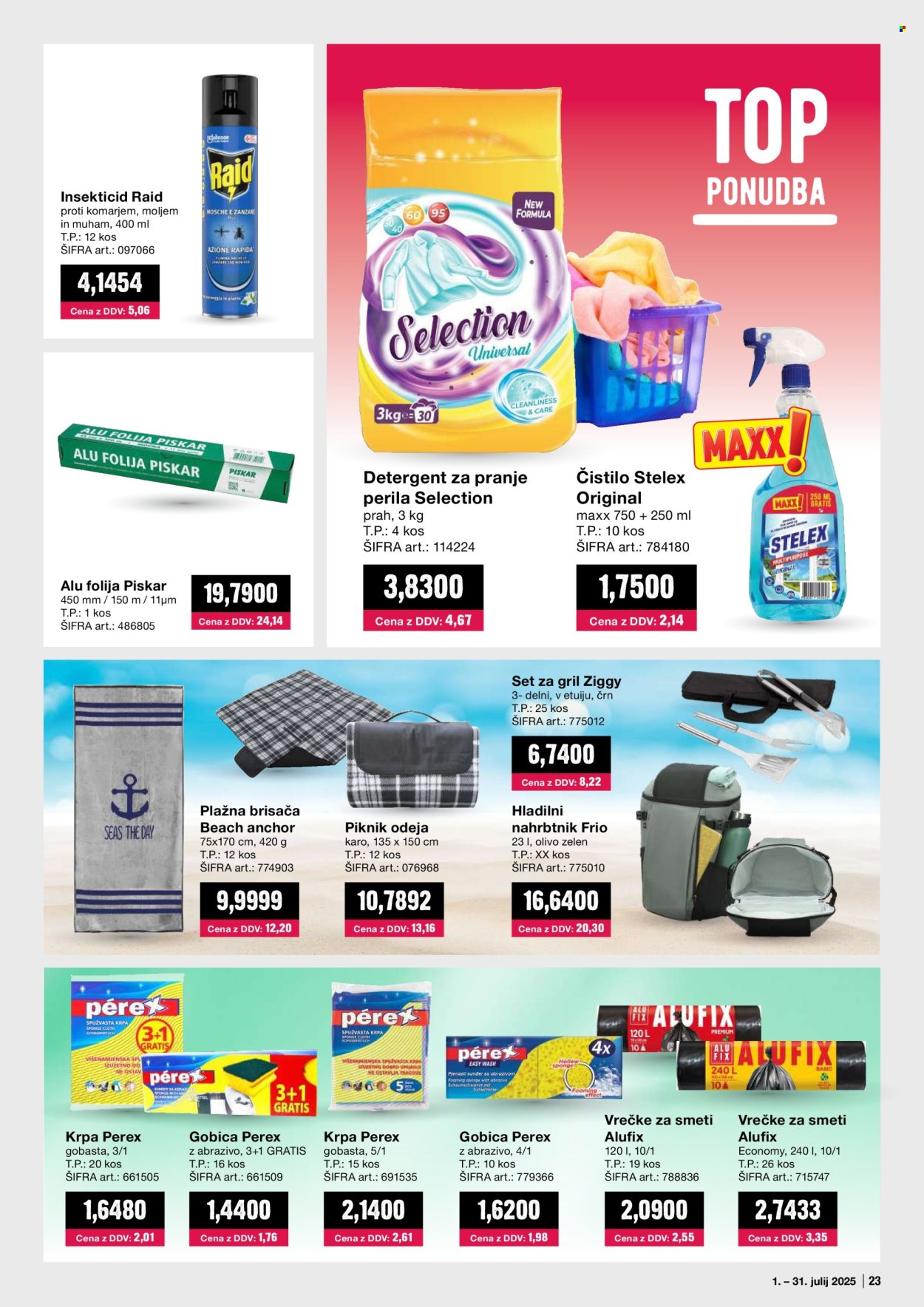 Mercator Cash & Carry katalog - 1.7.2025 - 31.7.2025. Stran 23