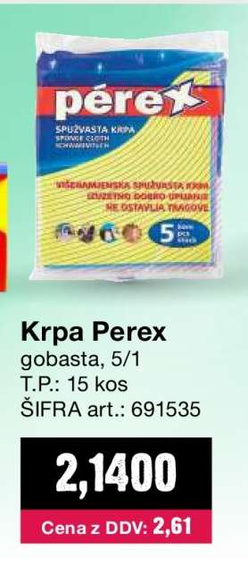 Krpa Perex