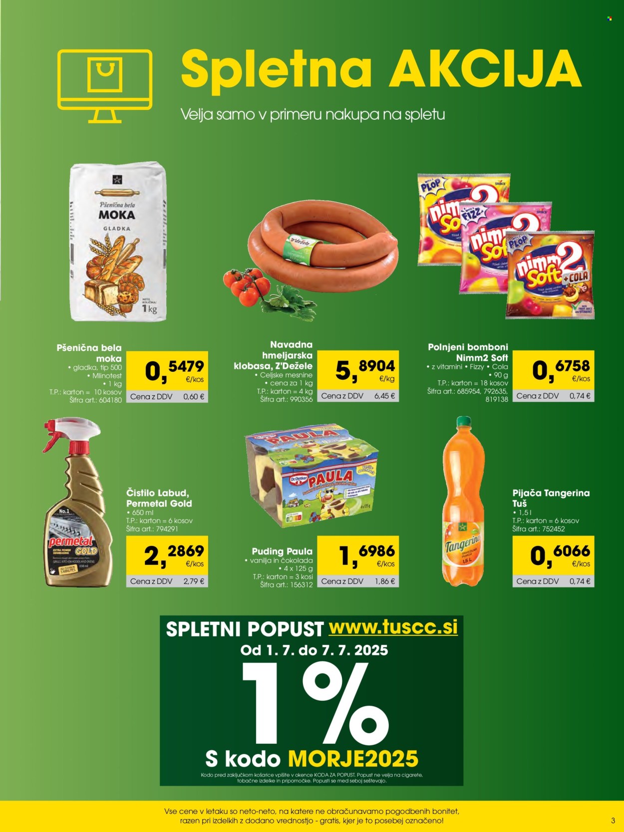 Tuš Cash & Carry katalog - 1.7.2025 - 31.7.2025. Stran 3
