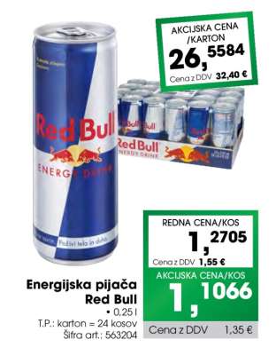ENERGIJSKA PIJAČA RED BULL