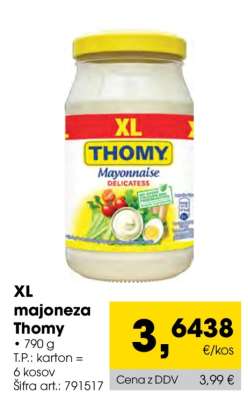 XL majoneza Thomy