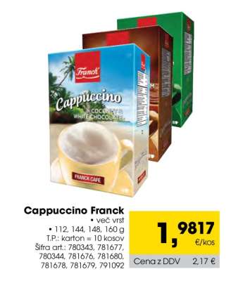 Cappuccino Franck