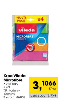 Krpa Vileda Microfibre