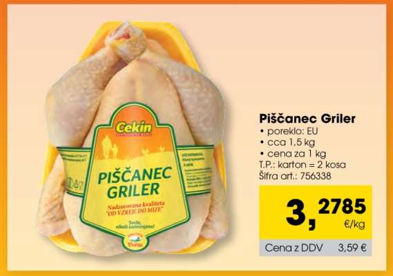 Piščanec Griler