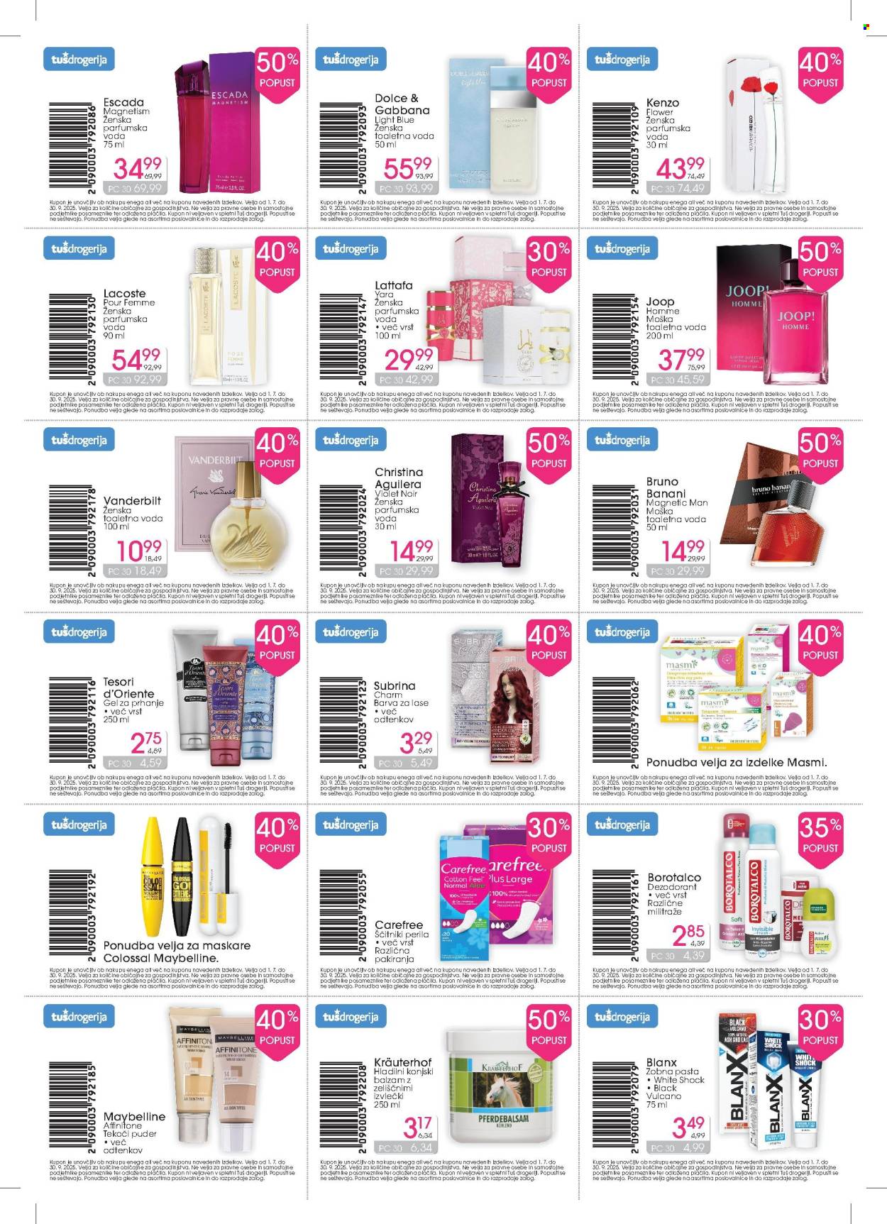 Tuš Drogeria katalog - 1.7.2025 - 30.9.2025. Stran 2