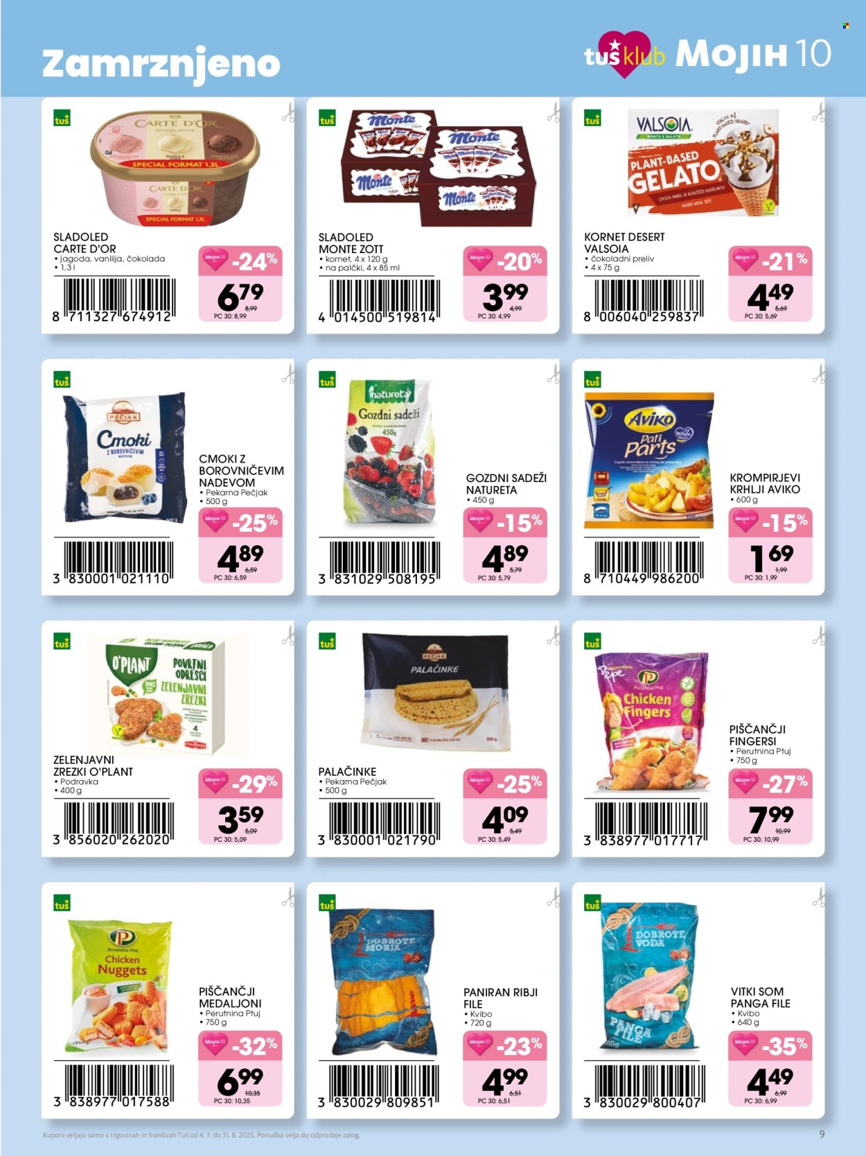 Tuš katalog - 4.7.2025 - 31.8.2025. Stran 9