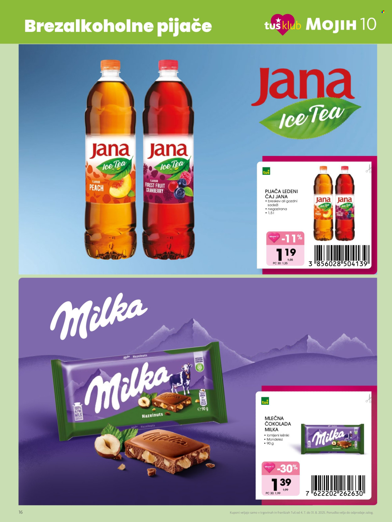 Tuš katalog - 4.7.2025 - 31.8.2025. Stran 16