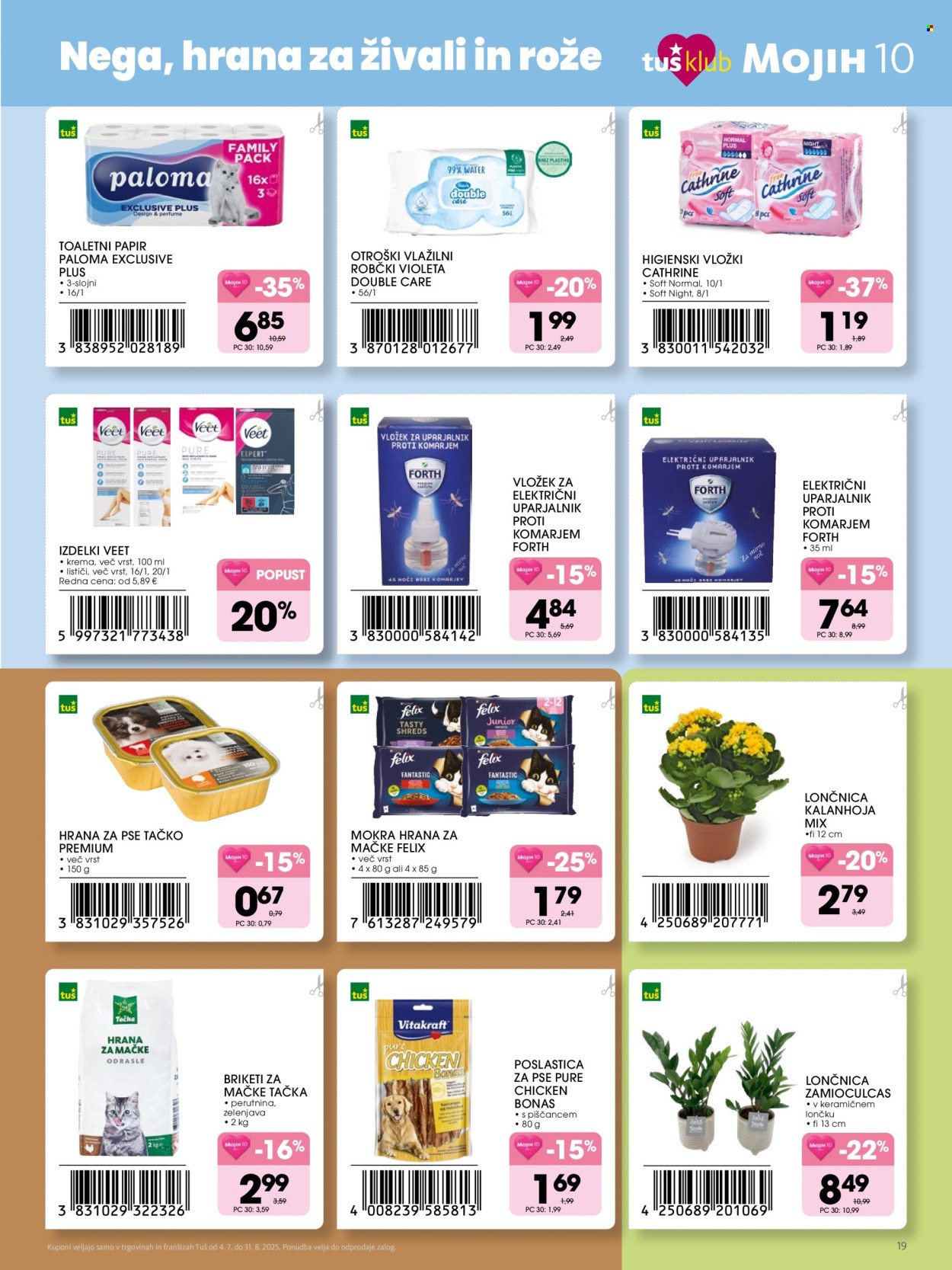 Tuš katalog - 4.7.2025 - 31.8.2025. Stran 19