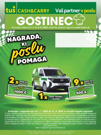 Tuš Cash & Carry katalog - 7.7.2025 - 6.8.2025.