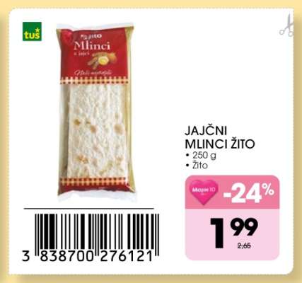 Jajčni Mlince Žito