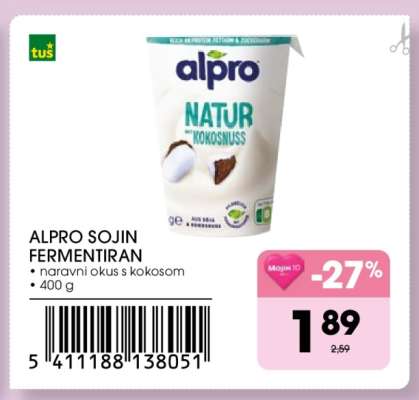 ALPRO SOJIN FERMENTIRAN