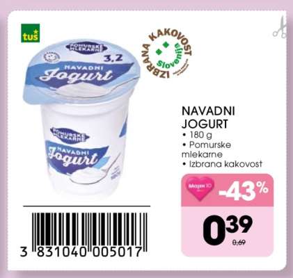 NAVADNI JOGURT