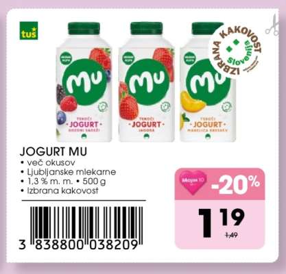 JOGURT MU