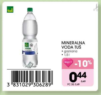 MINERALNA VODA TUŠ