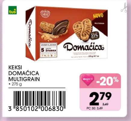 Keksi Domaćica Multigrain