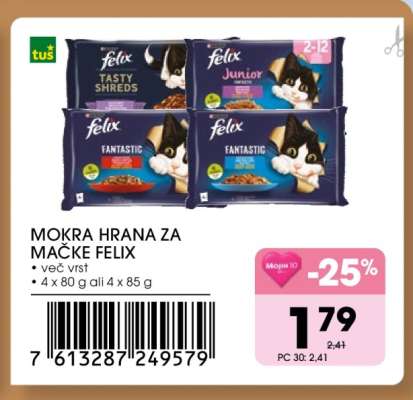 Mokra hrana za mačke Felix