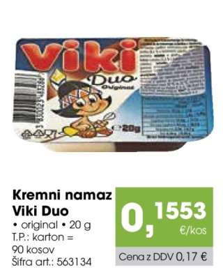 Kremni namaz Viki Duo