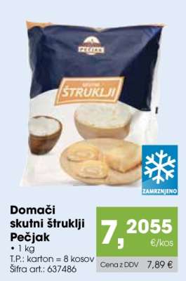 Domači skutni štruklji Pečjak