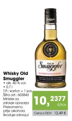 Whisky Old Smuggler
