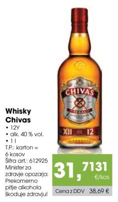 Whisky Chivas
