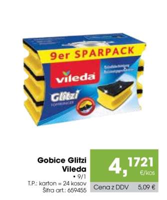 Gobice Glitzi Vileda