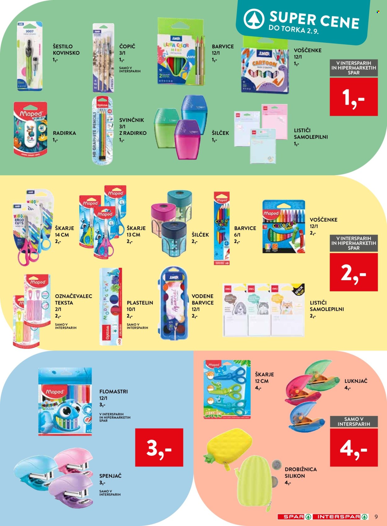 SPAR katalog - 30.7.2025 - 2.9.2025. Stran 9