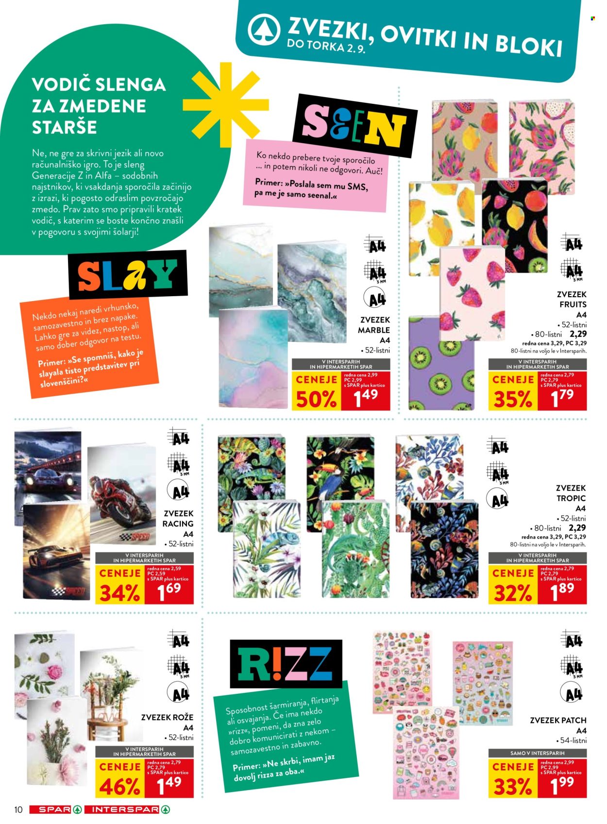 SPAR katalog - 30.7.2025 - 2.9.2025. Stran 10