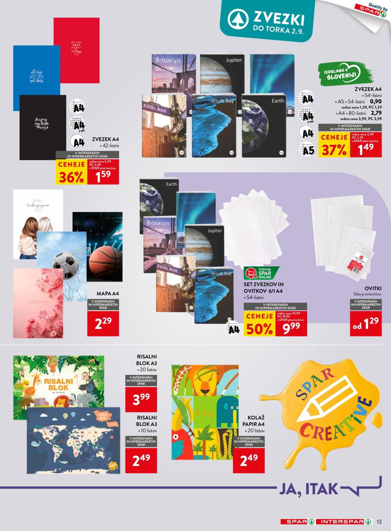 SPAR katalog - 30.7.2025 - 2.9.2025. Stran 13