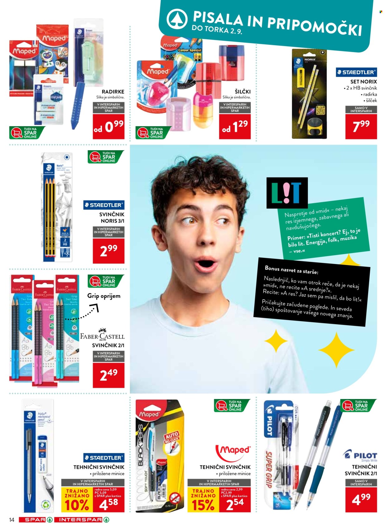 SPAR katalog - 30.7.2025 - 2.9.2025. Stran 14