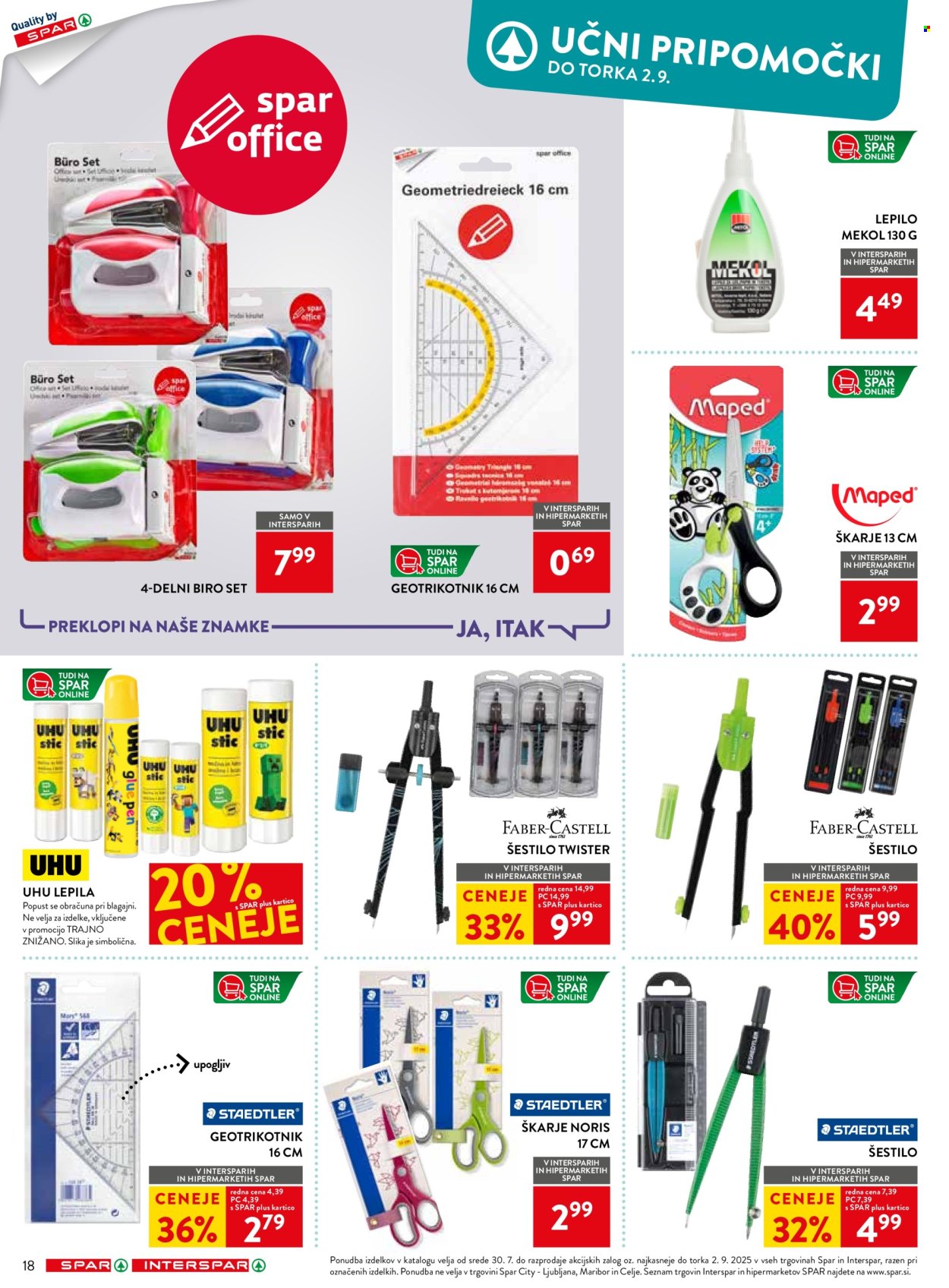 SPAR katalog - 30.7.2025 - 2.9.2025. Stran 18
