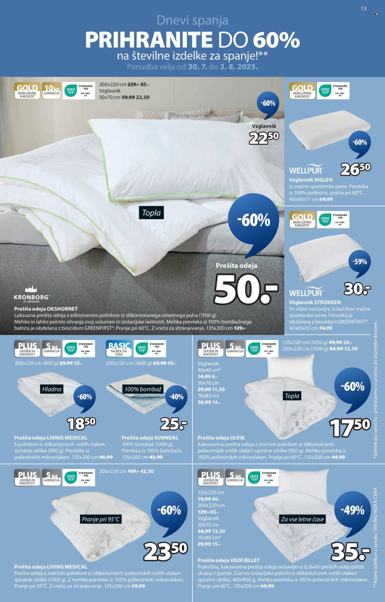 JYSK katalog - 30.7.2025 - 2.9.2025. Stran 13