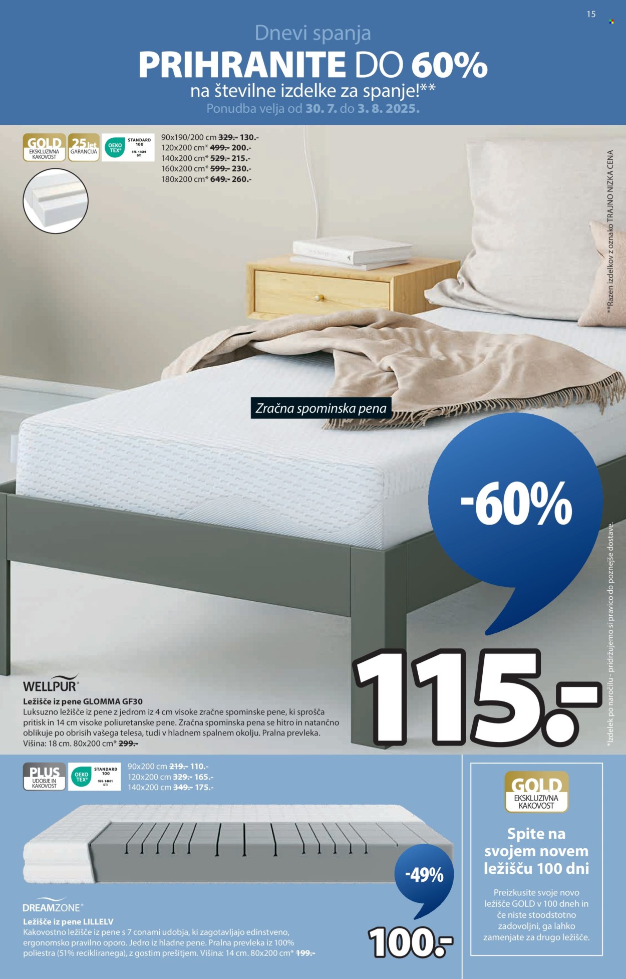 JYSK katalog - 30.7.2025 - 2.9.2025. Stran 15
