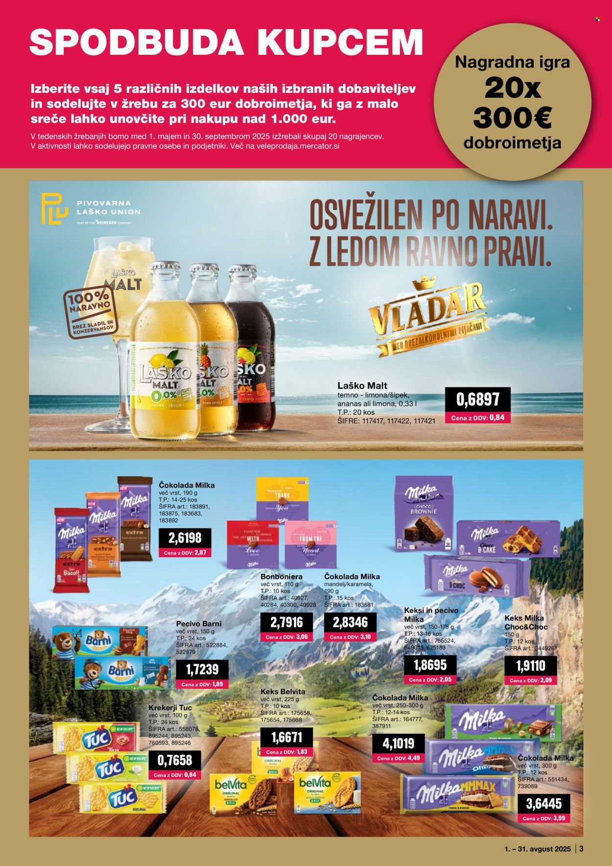 Mercator Cash & Carry katalog - 1.8.2025 - 31.8.2025. Stran 3