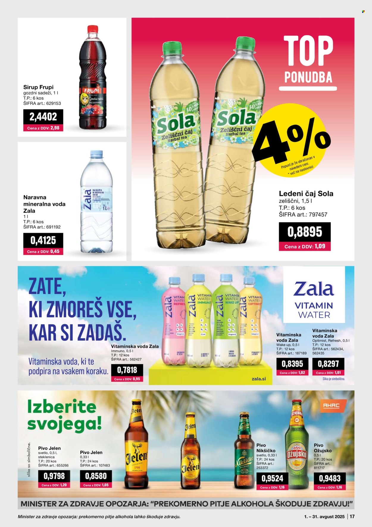 Mercator Cash & Carry katalog - 1.8.2025 - 31.8.2025. Stran 17