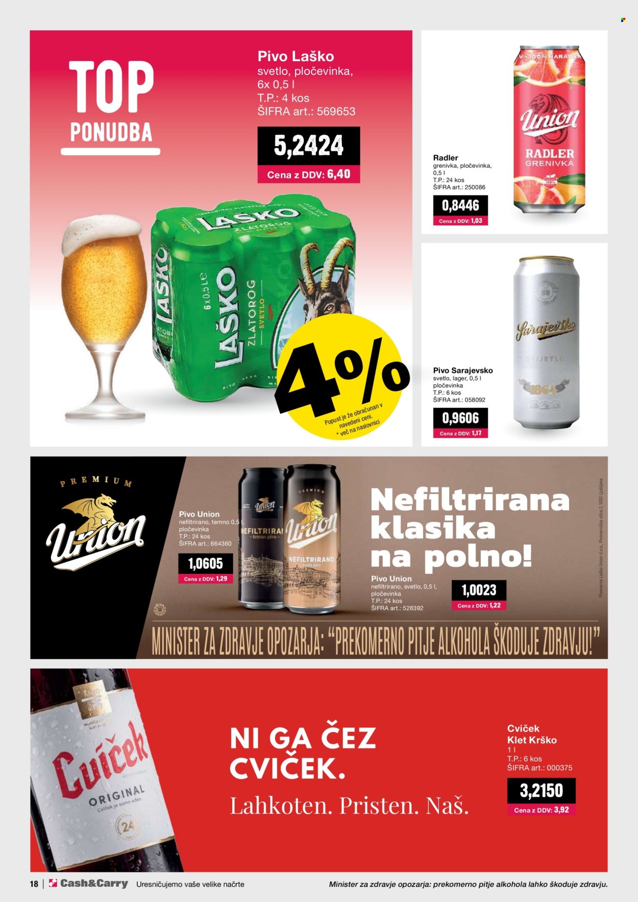 Mercator Cash & Carry katalog - 1.8.2025 - 31.8.2025. Stran 18