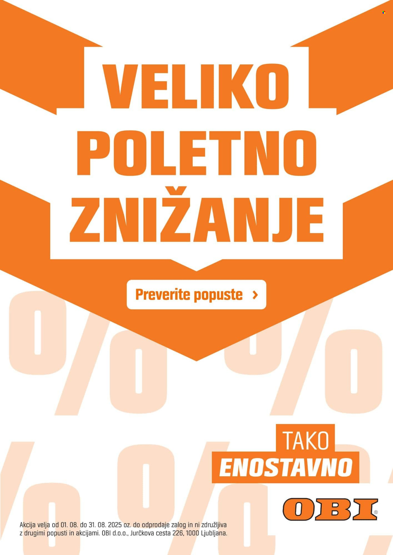 OBI katalog - 1.8.2025 - 31.8.2025. Stran 17
