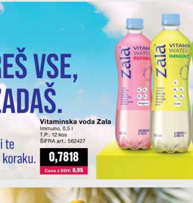 Vitaminska voda Zala