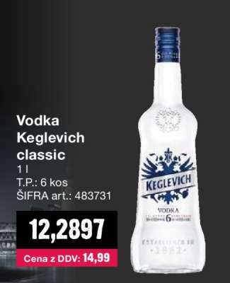 Vodka Keglevich classic