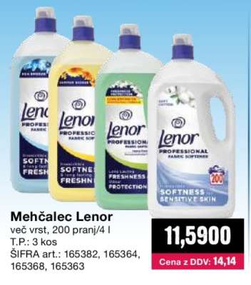 MEHČALEC LENOR