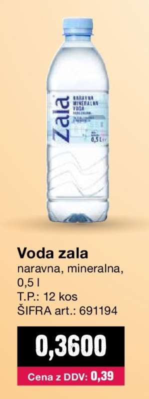 VODA ZALA