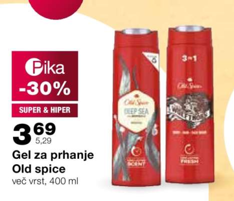 GEL ZA PRHANJE OLD SPICE