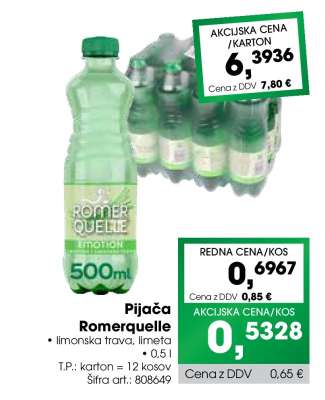 Pijača Romerquelle