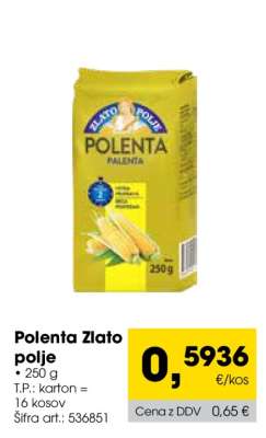 POLENTA ZLATO POLJE