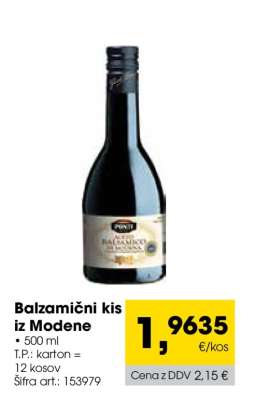 Balzamični kis iz Modene